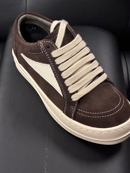 R**k O Low Top Leather Sneaker